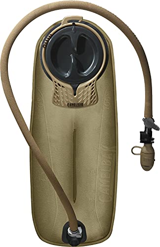 Camelbak ANITIDOTE Sacca Idrica Militare Lunga CRUX 3L, Valvola di morso di Ricambio Ql Hydrolock Unisex Adulto, Marrone