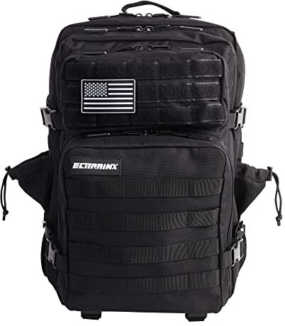 ELITRAINX Zaino 45L Tattico Militare USA Impermeabile Sport, Cabina Aereo, CrossTraining, All'aperto Sport Palestra Portatile by