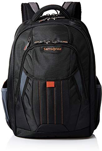 Samsonite Tectonic 2-Custodia con borsa, colore: nero, Arancione, Monótono, in poliestere, tessuto a maglia, anti polvere e Resistente ai graffi, Resistente agli urti