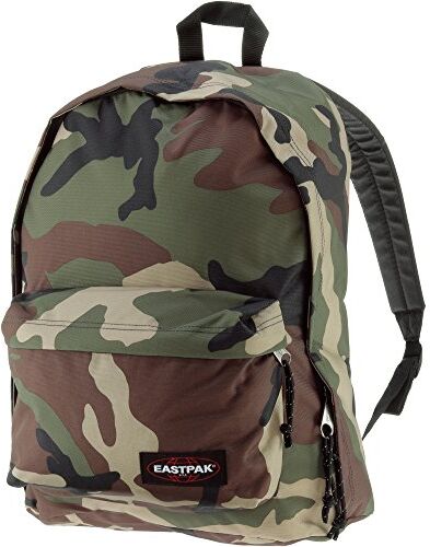 EASTPAK EK767181 Zaino in poliestere, motivo kaki, da uomo, 33 cm, tasca per tablet, tasca con cerniera, colore: kaki