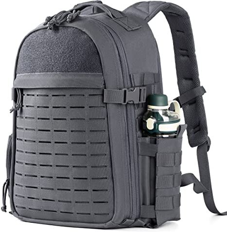 QT&QY 35L tattico militare zaino palestra per gli uomini Esercito Molle Zaino Piccolo zaino Bug Out 24 ore di assalto EDC Pack Zaino scuola Zaino da moto