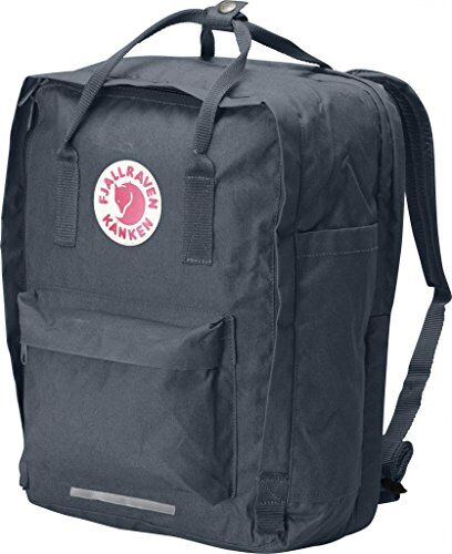 Fjällräven Kånken 17", Zaino per Laptop Unisex-Adulto, Grigio (Graphite), 24x36x45 cm (W x H x L)