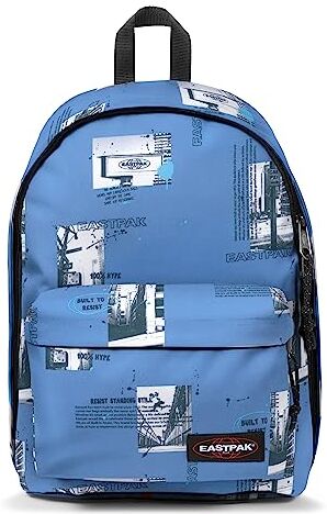 Eastpak Out Of Office, Zaino Unisex Adulto, Blu (Tags Blue), 44 x 29.5 x 22 (27 L)