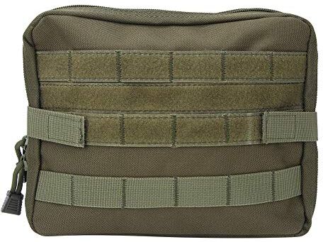 Weikeya Marsupio, Resistente all'Usura in Tela di Grande capacità, Lunga Durata, Leggero, Borsa portaoggetti per Esterni, per Escursioni in Campeggio all'aperto(Army Green)