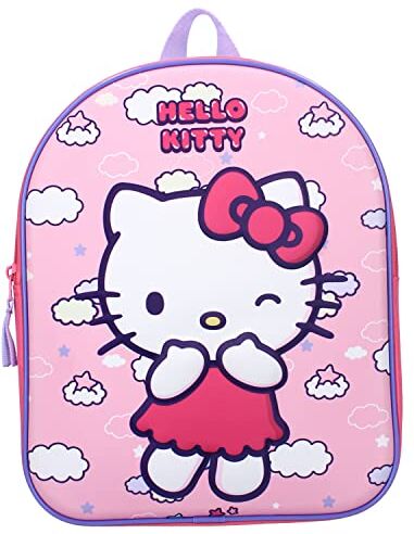 Vadobag Zaino HELLO KITTY My Style 3D Zainetto per bambini   Scuola   Asilo Colore Rosa dimensioni 32x26x11cm