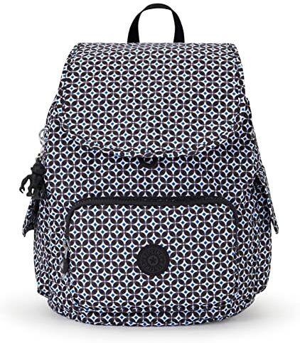 Kipling City Pack S, Zaino Donna, Nero (Blackish Tile), Taglia unica