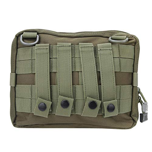 YYQTGG Borsa da Viaggio, Borsa da Esterno in Tela Leggera, organizzazione ordinata, Lunga Durata, Resistente all'Usura per Escursioni in Campeggio all'aperto(Army Green)