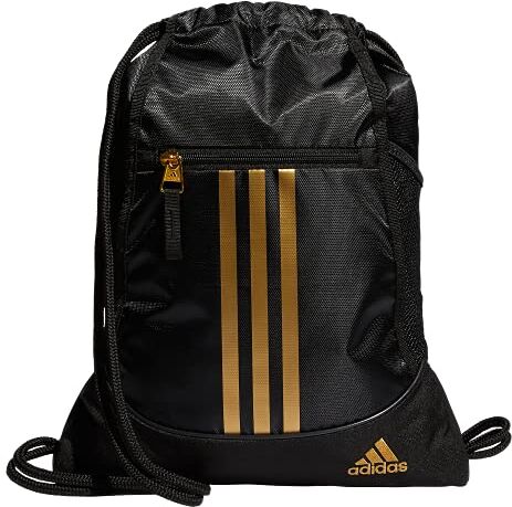 Adidas Zaino Alliance II nero/oro. Taglia unica