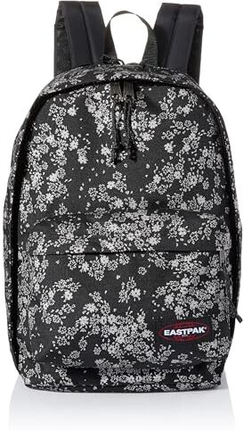 Eastpak BACK TO WORK Zaino, 13 cm, Nero (Glitbloom Black)