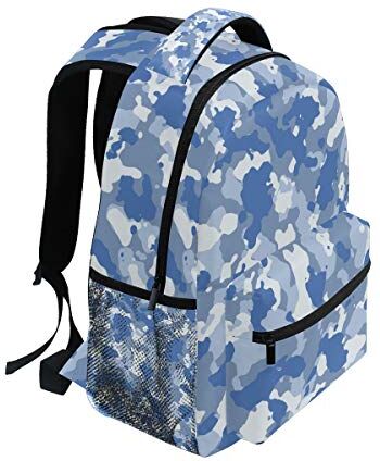 FANTAZIO Zainetto militare per la scuola, unisex, FO-033, 6, Taglia unica