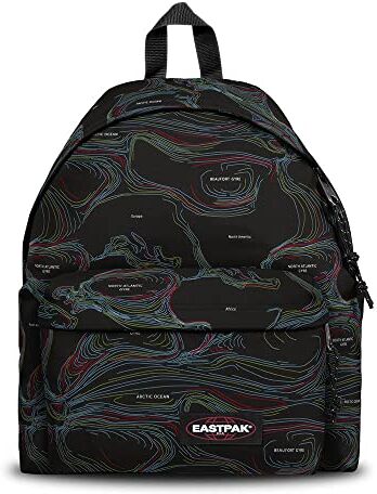 EASTPAK ZAINO PADDED PAK'R , MAP BLACK, 24L