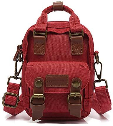 YUIOP Zaino Borsa Donna Borsa Messenger Mini In Tela