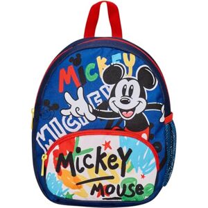 Seven Zaino Asilo Small MICKEY MOUSE, Multicolore Tasche Laterali Porta Borraccia, Tasca Frontale, Zainetto Asilo Bambino Zaino Scuola Kid Seven Zaino Asilo Small MICKEY MOUSE, Multicolore Tasche Laterali Porta Borraccia, Tasca Frontale, Zainetto Asilo Bambino Zaino Scuola Kid