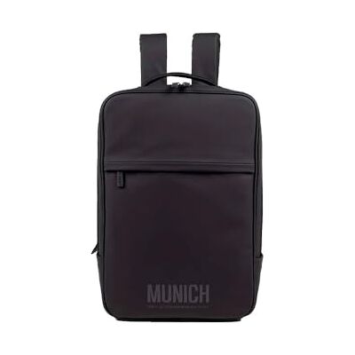 Munich Essence Recycled Fw25 Backpack C/Black, Borse e Zaini Donna, Nero Munich Essence Recycled Fw25 Backpack C/Black, Borse e Zaini Donna, Nero