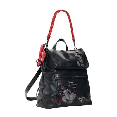 Desigual Zaino Donna Nero One Size Desigual Zaino Donna Nero One Size