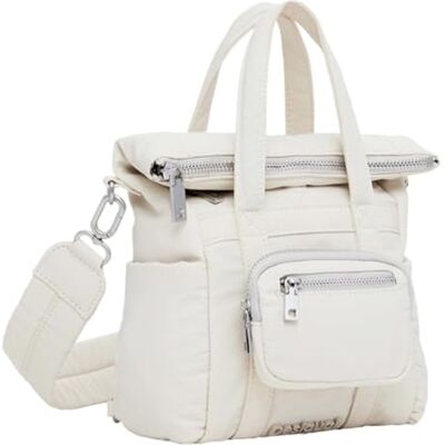 Desigual borsetta zaino Basic Micro Hand Bag Cream White avorio Desigual borsetta zaino Basic Micro Hand Bag Cream White avorio