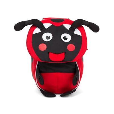 Affenzahn Small Friend Lilly Ladybird Red Zainetto per bambini, 25 cm, 4 liters, Rosso (Red) Affenzahn Small Friend Lilly Ladybird Red Zainetto per bambini, 25 cm, 4 liters, Rosso (Red)