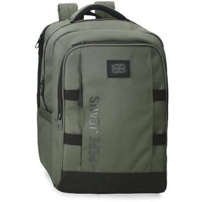 Pepe Jeans Matlock Zaino per laptop 15,6 pollici verde 31 x 44 x 15 cm Pelle sintetica e poliestere by Joumma Bags Pepe Jeans Matlock Zaino per laptop 15,6 pollici verde 31 x 44 x 15 cm Pelle sintetica e poliestere by Joumma Bags