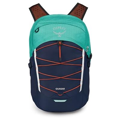 Osprey Quasar, Zaino per Uso Quotidiano e Brevi Spostamenti, Unisex, Reverie Verde/Cetacean Blu O/S Osprey Quasar, Zaino per Uso Quotidiano e Brevi Spostamenti, Unisex, Reverie Verde/Cetacean Blu O/S