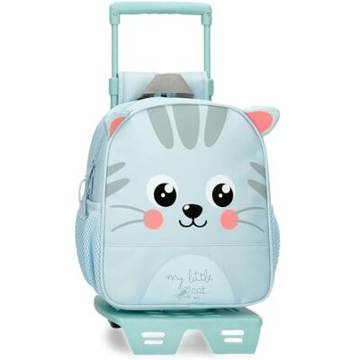 ROLL ROAD Happy Pets Zaino prescolare con carrello Multicolore 23x25x10 cm Poliestere ROLL ROAD Happy Pets Zaino prescolare con carrello Multicolore 23x25x10 cm Poliestere