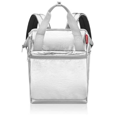 reisenthel Borsa da viaggio unisex Allrounder R (confezione da 1), Silver Crackle, Taglia unica per tutti, Contemporaneo reisenthel Borsa da viaggio unisex Allrounder R (confezione da 1), Silver Crackle, Taglia unica per tutti, Contemporaneo