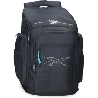 Reebok Asher Zaino per computer portatile da 15,6", nero, 34 x 49 x 25 cm, poliestere, 41,65 l, by Joumma Bags Reebok Asher Zaino per computer portatile da 15,6", nero, 34 x 49 x 25 cm, poliestere, 41,65 l, by Joumma Bags