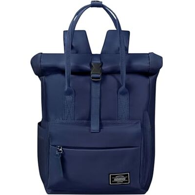 American Tourister Urban Groove UG16 Zaino Donna 36 cm Zaino Città Leggero con Ampio Spazio, Perfetto per Città & Uso Quotidiano 17L Blu (Midnight Navy) American Tourister Urban Groove UG16 Zaino Donna 36 cm Zaino Città Leggero con Ampio Spazio, Perfetto per Città & Uso Quotidiano 17L Blu (Midnight Navy)