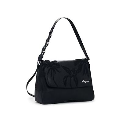 Desigual borsa a tracolla zaino Mirenis Posadas Shoulder Bag Black nero Desigual borsa a tracolla zaino Mirenis Posadas Shoulder Bag Black nero