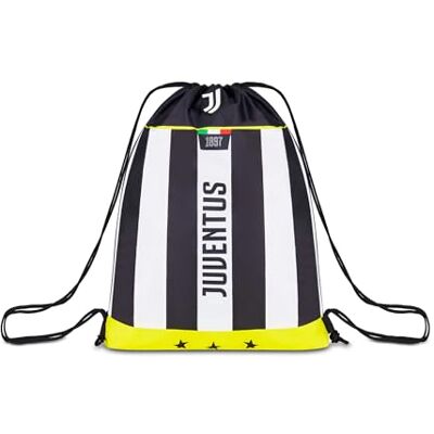 Seven Juventus Zaino Sacca, Bianca e Nera, Sacca Sport e Tempo Libero, Scuola Elementare, zainetto calcio Seven Juventus Zaino Sacca, Bianca e Nera, Sacca Sport e Tempo Libero, Scuola Elementare, zainetto calcio