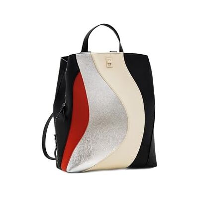 Desigual Women's Accessories Zaino in poliuretano, misura media, Materiale finitura:, Einheitsgröße Desigual Women's Accessories Zaino in poliuretano, misura media, Materiale finitura:, Einheitsgröße