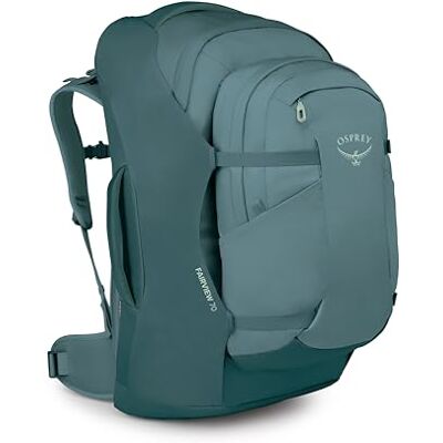 Osprey Fairview Zaino da viaggio donna, 70L, Cascade Blue-Torrent Blue Osprey Fairview Zaino da viaggio donna, 70L, Cascade Blue-Torrent Blue