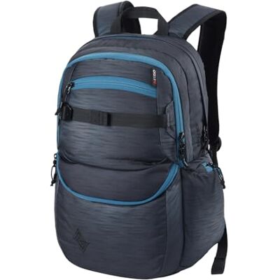 NITRO Future Hero Zaino per la scuola con organizer per la scuola, con scomparto per laptop da 17 pollici, foschia, 35 l, Casual NITRO Future Hero Zaino per la scuola con organizer per la scuola, con scomparto per laptop da 17 pollici, foschia, 35 l, Casual