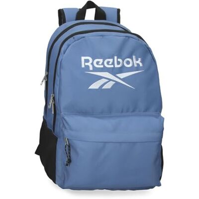 Reebok Boston Zaino Doppio Scomparto Adattabile Laptop 15,6 Pollici Blu 31x44x15 cm Poliestere 20,46L by Joumma Bags Reebok Boston Zaino Doppio Scomparto Adattabile Laptop 15,6 Pollici Blu 31x44x15 cm Poliestere 20,46L by Joumma Bags