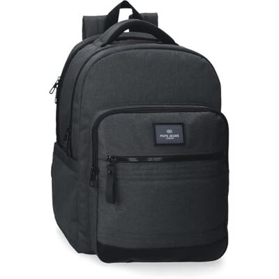 Pepe Jeans Whitton Zaino per laptop 15,6 pollici nero 31 x 44 x 15 cm Pelle sintetica e poliestere by Joumma Bags Pepe Jeans Whitton Zaino per laptop 15,6 pollici nero 31 x 44 x 15 cm Pelle sintetica e poliestere by Joumma Bags
