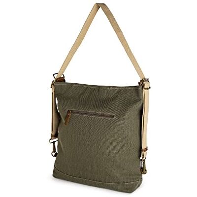 Munich Sail Backpack Hobo Militare Green, Donna, Cachi 044 Munich Sail Backpack Hobo Militare Green, Donna, Cachi 044