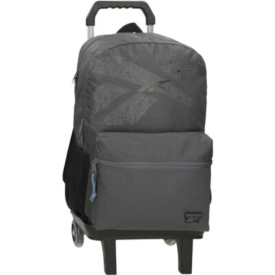 Reebok Stam Zaino per laptop 15,6" Doppio scomparto con carrello Grigio 31 x 44 x 15 cm Poliestere 20,46 L by Joumma Bags Reebok Stam Zaino per laptop 15,6" Doppio scomparto con carrello Grigio 31 x 44 x 15 cm Poliestere 20,46 L by Joumma Bags