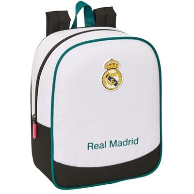 safta Real Madrid Attrezzature 26/27 – Zaino per bambini, zaino per la scuola, adattabile al carrello, ideale per l'asilo, comodo e versatile, qualità e resistenza, 22 x 10 x 27 cm safta Real Madrid Attrezzature 26/27 – Zaino per bambini, zaino per la scuola, adattabile al carrello, ideale per l'asilo, comodo e versatile, qualità e resistenza, 22 x 10 x 27 cm