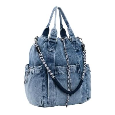 Desigual Zaino Donna Blu One Size Desigual Zaino Donna Blu One Size