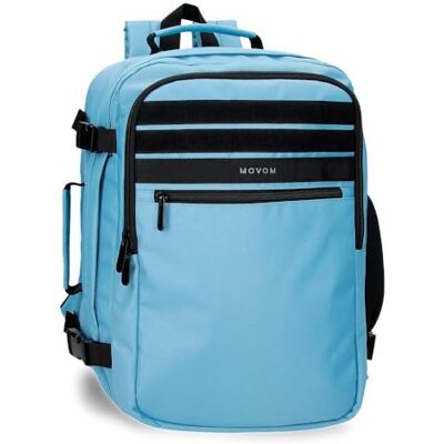MOVOM Foster Zaino Cabina per Laptop 15.6 inch Blu 27x40x20 cm Poliestere 21.6L MOVOM Foster Zaino Cabina per Laptop 15.6 inch Blu 27x40x20 cm Poliestere 21.6L