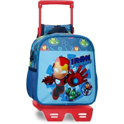 Marvel Joumma Iron Friends Zaino per asilo nido, 23 x 25 x 10 cm, in poliestere, 5,75 L Marvel Joumma Iron Friends Zaino per asilo nido, 23 x 25 x 10 cm, in poliestere, 5,75 L