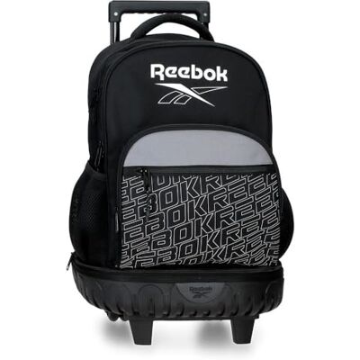 Reebok Stockton Zaino Compatto a 2 Ruote Laptop 15,6 Pollici Nero 32x43x21 cm Poliestere 28,9L by Joumma Bags Reebok Stockton Zaino Compatto a 2 Ruote Laptop 15,6 Pollici Nero 32x43x21 cm Poliestere 28,9L by Joumma Bags