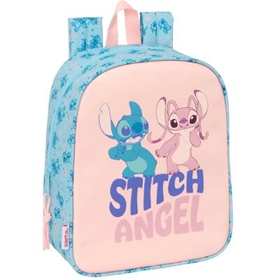 safta STITCH OHANA – Zaino per bambini, zaino per la scuola, adattabile al carrello, ideale per l'asilo, comodo e versatile, qualità e resistenza, 22 x 10 x 27 cm safta STITCH OHANA – Zaino per bambini, zaino per la scuola, adattabile al carrello, ideale per l'asilo, comodo e versatile, qualità e resistenza, 22 x 10 x 27 cm