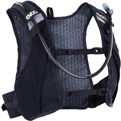 EVOC Zaino idratante HYDRO PRO ULTRA 1,5, zaino con sacca idrica da 1,5 l per l'uso in gara (vestibilità aderente al corpo, tasche facilmente accessibili, zaino riflettente), nero EVOC Zaino idratante HYDRO PRO ULTRA 1,5, zaino con sacca idrica da 1,5 l per l'uso in gara (vestibilità aderente al corpo, tasche facilmente accessibili, zaino riflettente), nero