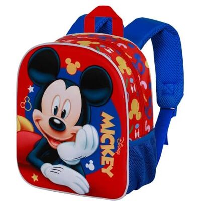 Disney Topolino Buddy-Zainetto 3D Elite, Rosso, 25 x 30 cm, Capacità 7 L Disney Topolino Buddy-Zainetto 3D Elite, Rosso, 25 x 30 cm, Capacità 7 L
