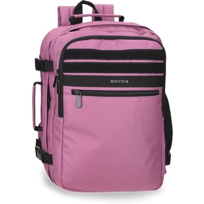 MOVOM Foster zaino cabina per laptop 15.6 inch rosa 27x40x20 cm poliestere 21.6L MOVOM Foster zaino cabina per laptop 15.6 inch rosa 27x40x20 cm poliestere 21.6L