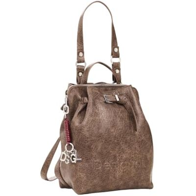Desigual Zaino Donna Marrone One Size Desigual Zaino Donna Marrone One Size