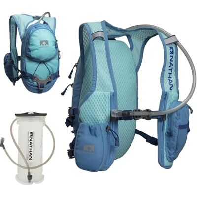 Nathan Intensity Pack – Idratazione Pack – Gilet da Corsa/Zaino con vescica – 2 L – Donna Nathan Intensity Pack – Idratazione Pack – Gilet da Corsa/Zaino con vescica – 2 L – Donna