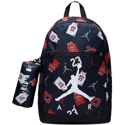 Nike Jordan Zaino e Astuccio Air Nero Codice 9B0503-W0G Nike Jordan Zaino e Astuccio Air Nero Codice 9B0503-W0G
