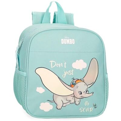 Zaino scolastico in poliestere azzurro Dumbo di Disney - Zaino Zaino scolastico in poliestere azzurro Dumbo di Disney - Zaino