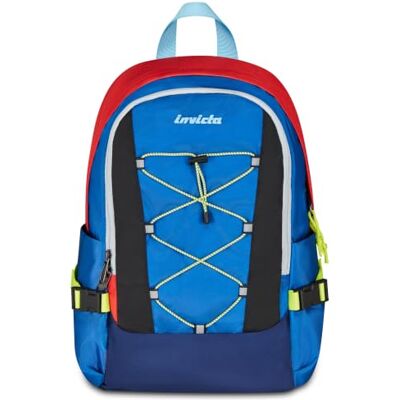 Invicta ACT Plus Zaino 25L, Zaino Laptop Uomo Donna, Scomparto Computer 15,6", Fondo Rinforzato, Tasca Porta Borraccia, Viaggio Lavoro Tempo Libero, Blu Multicolor Invicta ACT Plus Zaino 25L, Zaino Laptop Uomo Donna, Scomparto Computer 15,6", Fondo Rinforzato, Tasca Porta Borraccia, Viaggio Lavoro Tempo Libero, Blu Multicolor